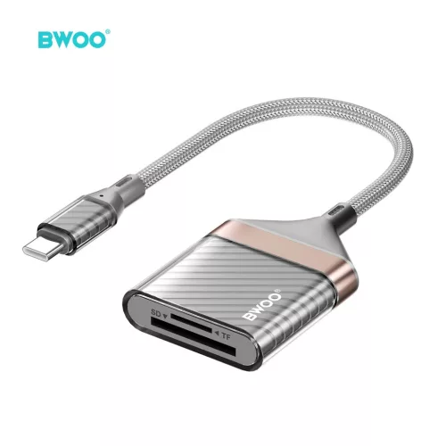 BWOO USB-C–SD-kártya/TF-kártya adapter BZ64