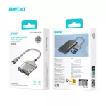BWOO USB-C–SD-kártya/TF-kártya adapter BZ64