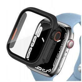   TECH-PROTECT DEFENSE360 Apple Watch 10/11 (46 MM) készülékhez védőtok fekete/narancssárga