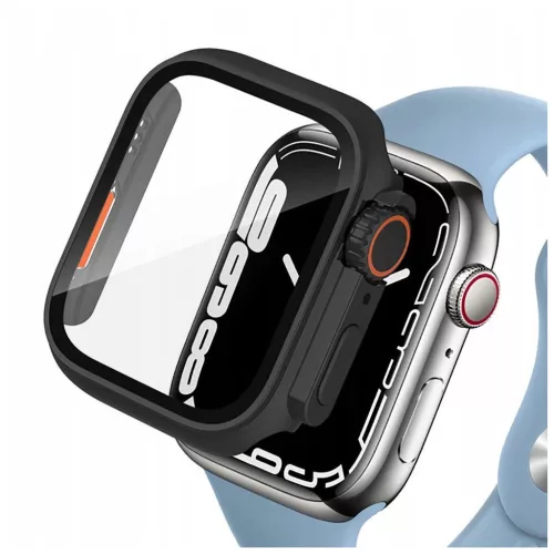 TECH-PROTECT DEFENSE360 Apple Watch 10/11 (46 MM) készülékhez védőtok fekete/narancssárga