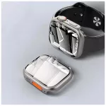 TECH-PROTECT DEFENSE360 Apple Watch 10/11 (46 MM) készülékhez védőtok fekete/narancssárga