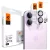 SPIGEN OPTIK PRO GLAS.TR "EZ FIT" kameravédő 2-PACK iPhone 16 / 16 PLUS / 17 készülékhez lila