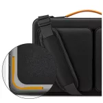 TECH-PROTECT DEFENDER laptop táska 13-14 fekete/narancs