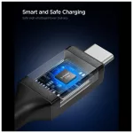 SPIGEN EB10020CC ESSENTIAL TYPE-C KÁBEL 100W 200CM fekete