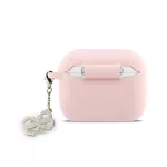 Guess 4G Charm szilikon tok AirPods Pro 3 készülékhez rózsaszín