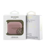 Guess 4G Charm szilikon tok AirPods Pro 3 készülékhez rózsaszín