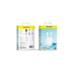 AWEI Bluetooth 5.3 T68 ENCTWS fejhallgató + dokkoló állomás fehér