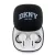 DKNY 3D Rubber Matte Finish TWS vezeték nélküli fülhallgató fekete