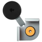 Mágneses tartó 4smarts Screen Mount Qi2 monitor tartó okostelefonhoz szürke