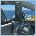 Mágneses tartó 4smarts Screen Mount Qi2 monitor tartó okostelefonhoz szürke