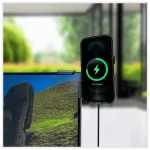 Mágneses tartó 4smarts Screen Mount Qi2 monitor tartó okostelefonhoz szürke
