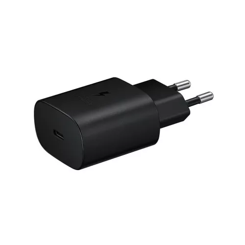 EP-TA800EBE Samsung USB-C 25W utazótöltő fekete - csomagolás nélküli gyártói