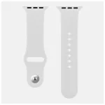 OBAL:ME szilikon szíj Apple Watch 38-41mm készülékhez S-M fehér