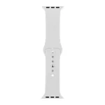 OBAL:ME szilikon szíj Apple Watch 38-41mm készülékhez S-M fehér