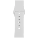 OBAL:ME szilikon szíj Apple Watch 38-41mm készülékhez S-M fehér