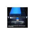 USAMS derékszögű USB-C–Lightning kábel PD 20W gyorstöltéssel Iceflake Series 1,2 m fekete SJ583USB01