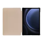 Tactical Book Tri Fold tok Samsung Galaxy Tab S9 FE/S10 FE/S10 Lite készülékhez fekete