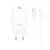 XO CE33 Fehér Hálózati Töltő szett QC 18W 1*USB-A + USB-C kábellel	