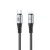 Forever Braix USB-C–Lightning kábel 1,0 m 27W fekete