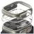 RINGKE SLIM 2-PACK tok APPLE WATCH ULTRA 1 / 2 / 3 (49 MM) készülékhez - átlátszó & titán szürke