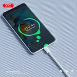 XO kábel NB-Q260B PD USB-C - USB-C 1,5m white 60W