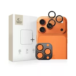   Kameravédő Tech-Protect Camring Fit+ iPhone 14 Pro / MAX / 15 Pro / MAX / 16 Pro / MAX / 17 Pro / MAX készülékhez fekete