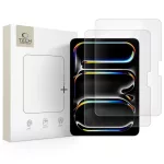 TECH-PROTECT edzett üveg FIT+ 2 db iPad Air 13” (1/2, 2024–2025) és iPad Pro 13” (7/8, 2024–2025) készülékhez átlátszó