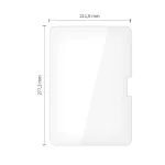 TECH-PROTECT edzett üveg FIT+ 2 db iPad Air 13” (1/2, 2024–2025) és iPad Pro 13” (7/8, 2024–2025) készülékhez átlátszó