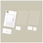 TECH-PROTECT edzett üveg FIT+ 2 db iPad Air 13” (1/2, 2024–2025) és iPad Pro 13” (7/8, 2024–2025) készülékhez átlátszó