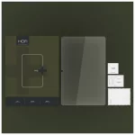 Edzett üveg kijelzővédő HOFI GLASS PRO+ GALAXY TAB S9 11.0 / S9 FE / S10 FE 10.9 készülékhez X710 / X716B / X510 / X516B / X520 / X526 átlátszó