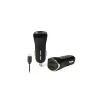 Ład. sam. Beline 2xUSB + USB-C 2,1A töltő fekete