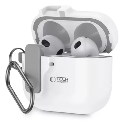 TECH-PROTECT Slim Hook tok Apple AirPods 4 készülékhez fehér