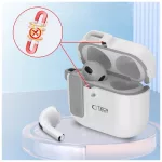 TECH-PROTECT Slim Hook tok Apple AirPods 4 készülékhez fehér