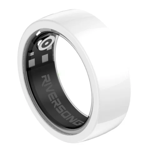 Riversong okosgyűrű Trinity SR01 8-as méret 18 mm belső átmérő fehér