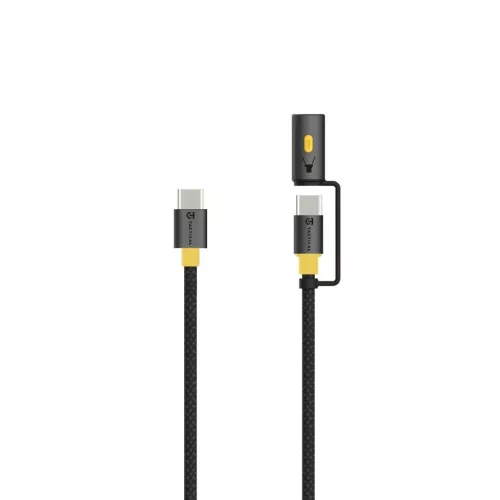Tactical Stinger kábel USB-C/USB-C 1,5m fekete