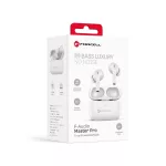 Forcell F-Audio Master Pro TWS vezeték nélküli fülhallgató fehér