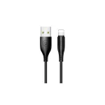 USAMS U18 Lightning 2A gyorstöltő kábel 1 m SJ266USB01 (US-SJ266) fekete