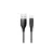 USAMS U18 Lightning 2A gyorstöltő kábel 1 m SJ266USB01 (US-SJ266) fekete