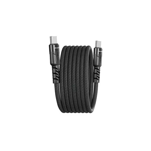 AWEI CL-166T USB-C to USB-C mágneses kábel fekete