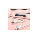 AWEI CL-166T USB-C to USB-C mágneses kábel fekete