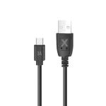 Maxlife USB–USB-C kábel 0,5 m 3A fekete