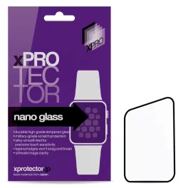   XPRO™ Nano Glass kijelzővédő fekete kerettel Apple Watch S10 / S11 46mm készülékhez