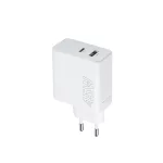 Maxlife MXTC-07-45AC PD QC 45W töltő 1x USB-C, 1x USB fehér