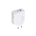 Maxlife MXTC-07-45AC PD QC 45W töltő 1x USB-C, 1x USB fehér