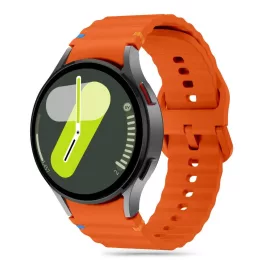   TECH-PROTECT SILICONE SPORT SAMSUNG GALAXY WATCH 4 / 5 / 5 PRO / 6 / 7 / FE készülékhez óraszíj narancssárga