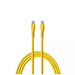 COLORUM USB-C–USB-C kábel 1,8 m 3A CK60-CC-05 sárga