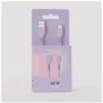 COLORUM xLavenda USB-A–USB-C kábel 1,8 m 3 A CK60-AC-09