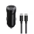 Maxlife MXCC-04 PD QC autós töltő 1× USB-C, 1× USB, 20W fekete + USB-C–USB-C kábel 60W