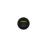 Maxlife MXCC-04 PD QC autós töltő 1× USB-C, 1× USB, 20W fekete + USB-C–USB-C kábel 60W