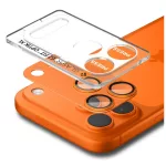 Spigen Optik Pro XL GLAS.TR "EZ FIT" kamera üvegfólia iPhone 17 Pro készülékhez narancssárga